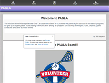 Tablet Screenshot of pagla.org